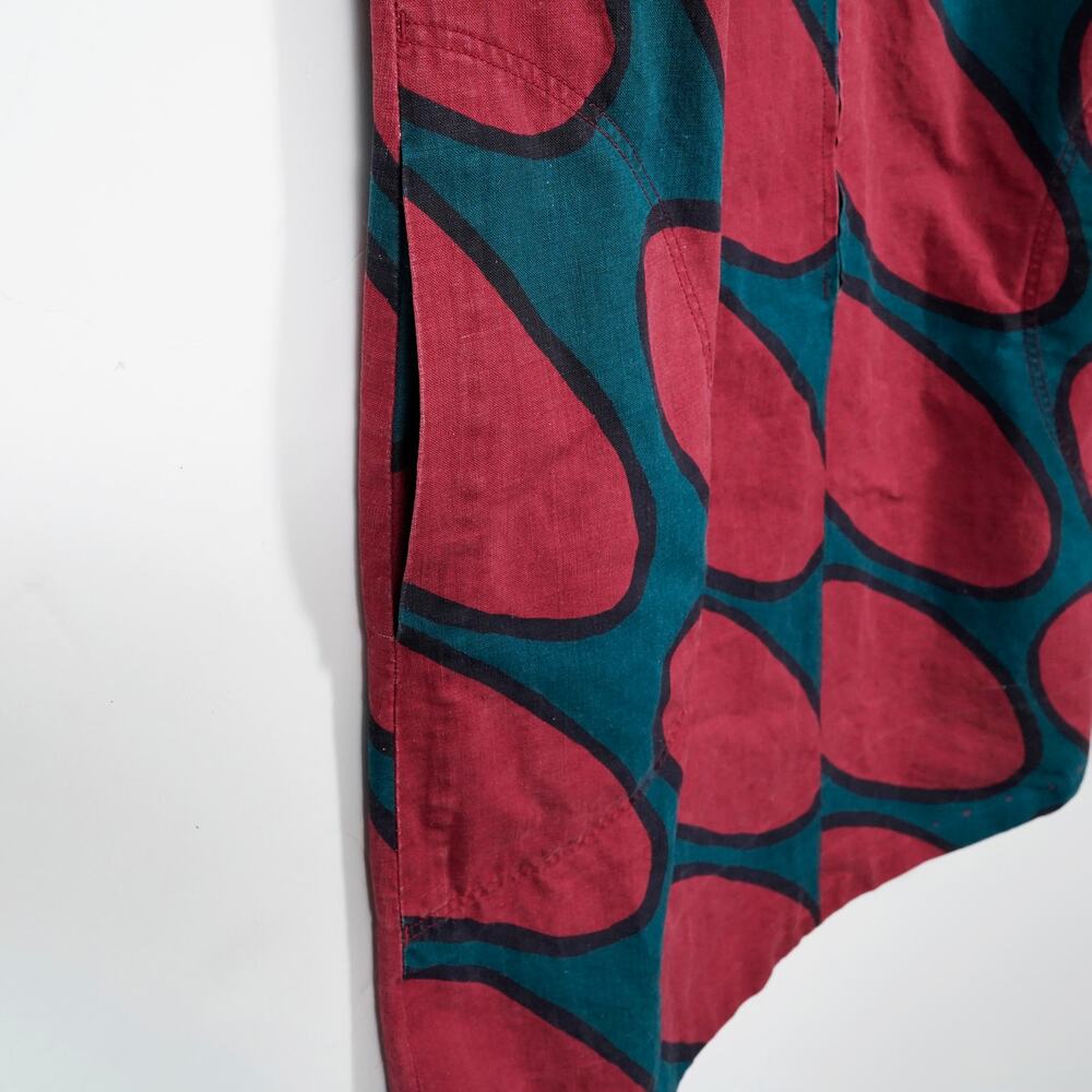 Vintage 1960s Marimekko Mod Op Art Cotton Shift Dress – Size 36 (S) - Picture 10 of 11